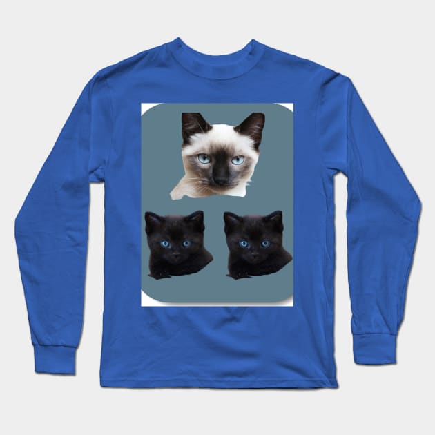 kittens Long Sleeve T-Shirt by KA&KO